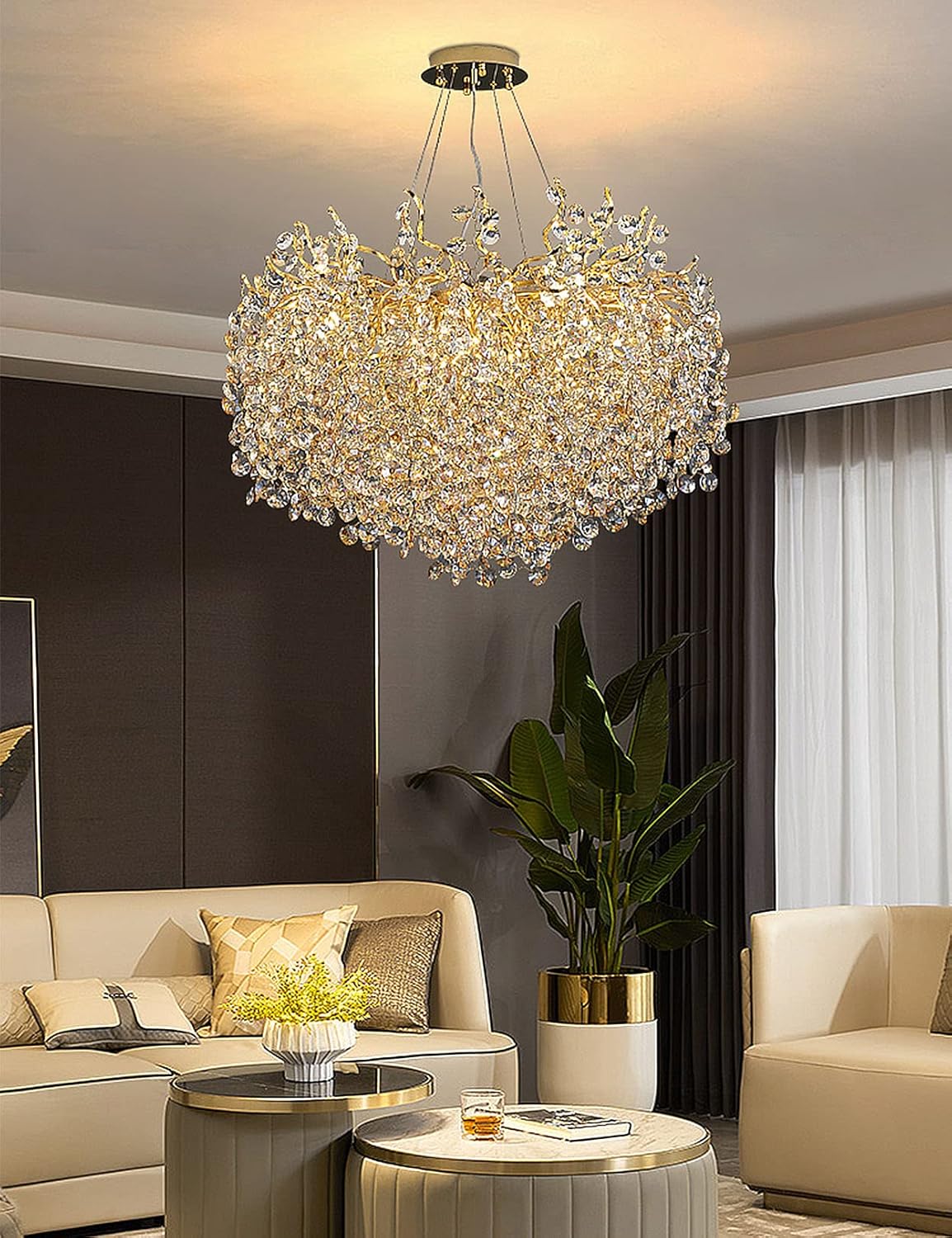 Quel luminaire pour un salon élégant et chaleureux ?