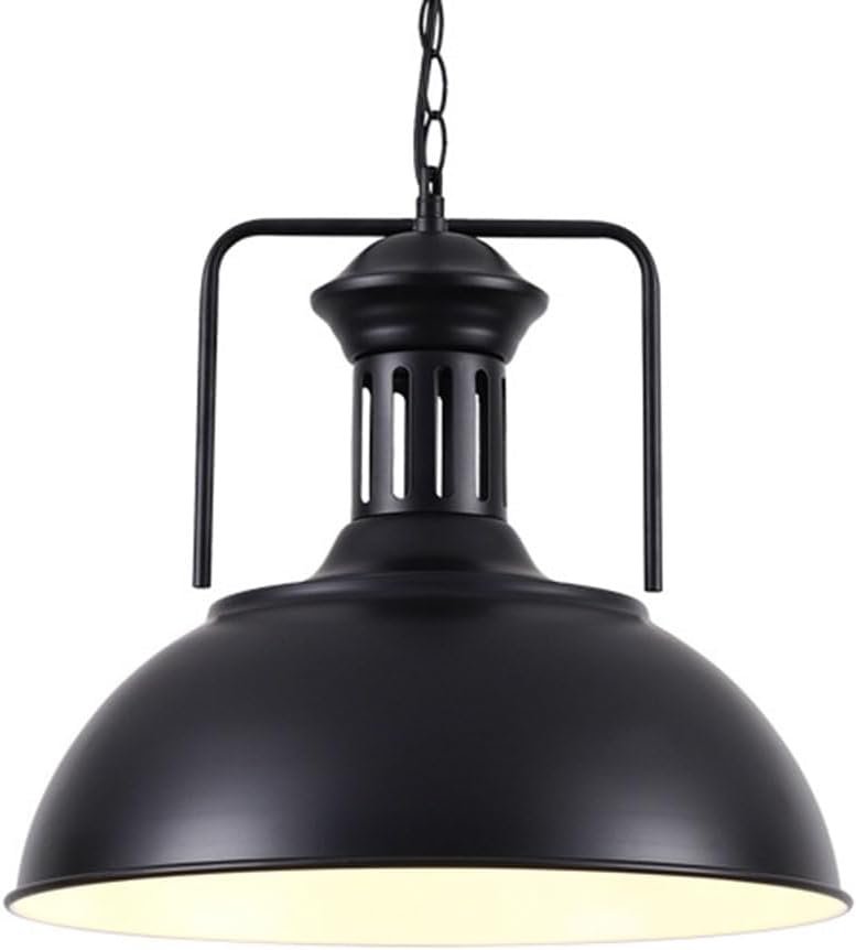 Suspension Noire pour ilot de cuisine au style industriel - Light Deco