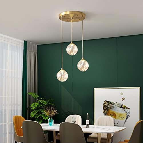 Suspension Luminaire Guirlande Triple avec support rond - Light Deco