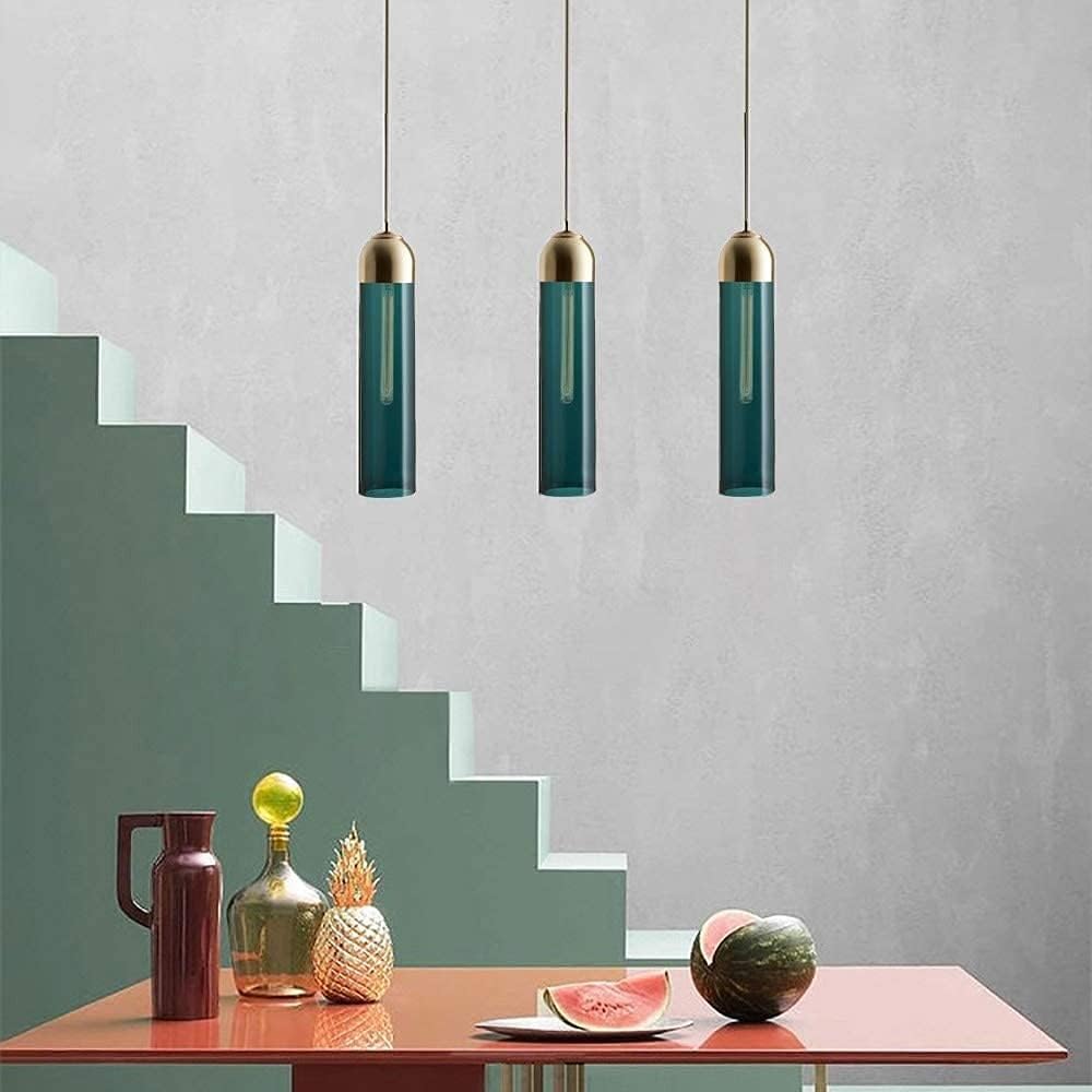 Suspension Champ en verre Vert - Light Deco