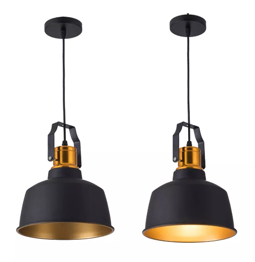 Suspension Fend style industriel Luminaire Maroc - Light Deco