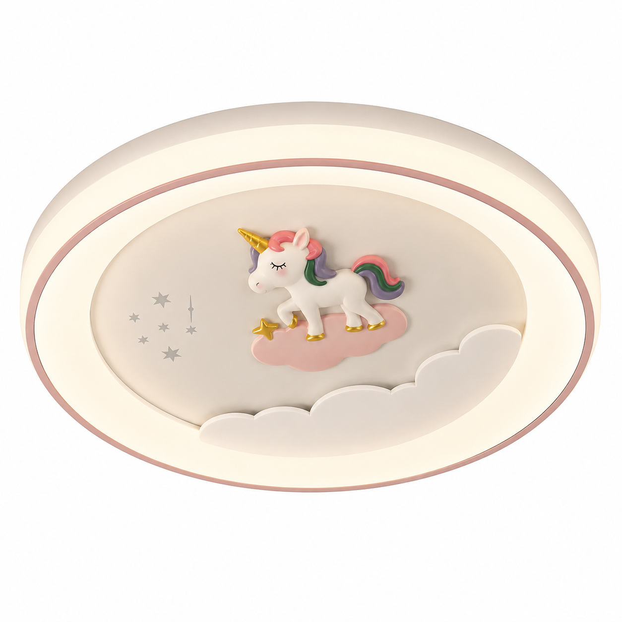 Plafonnier Décoratif Licorne pour Chambre Enfant Fille