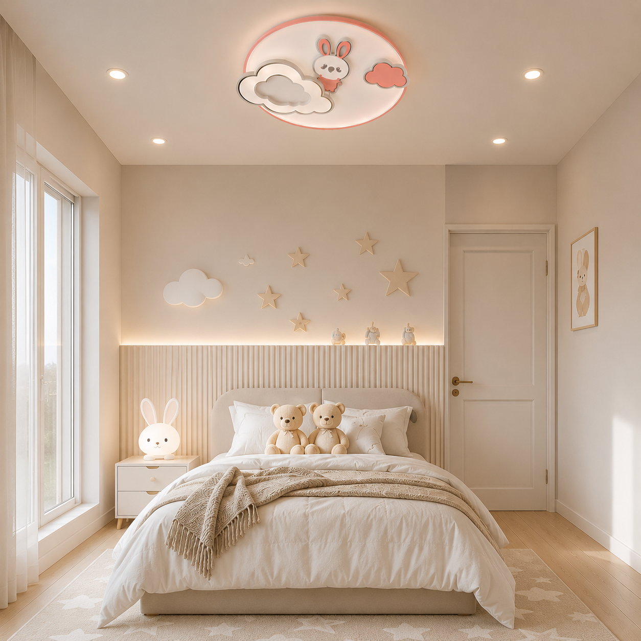 Plafonnier Décoratif Mimi pour Chambre Enfant Fille