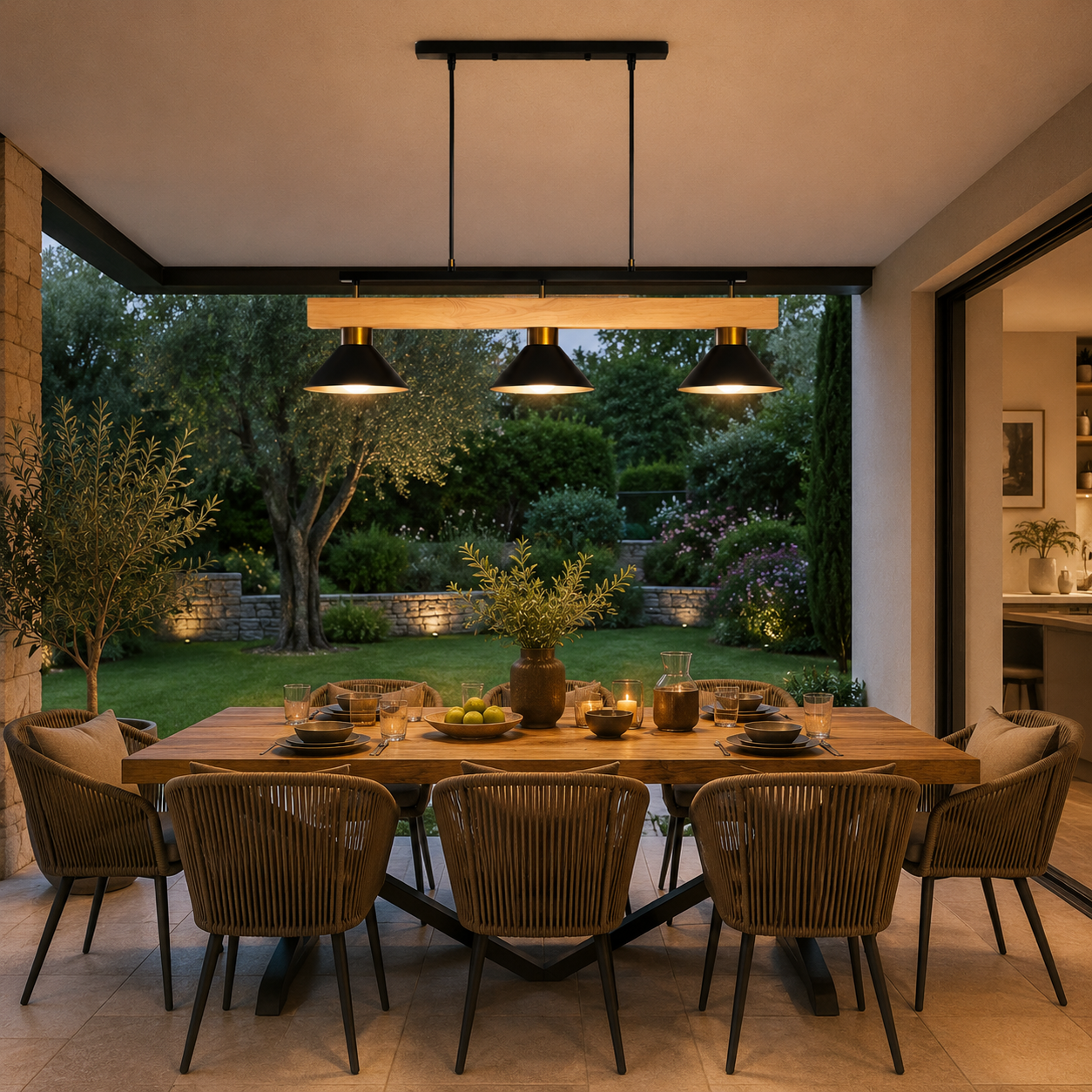 Lustre Vintage pour salle à manger ou terrasse