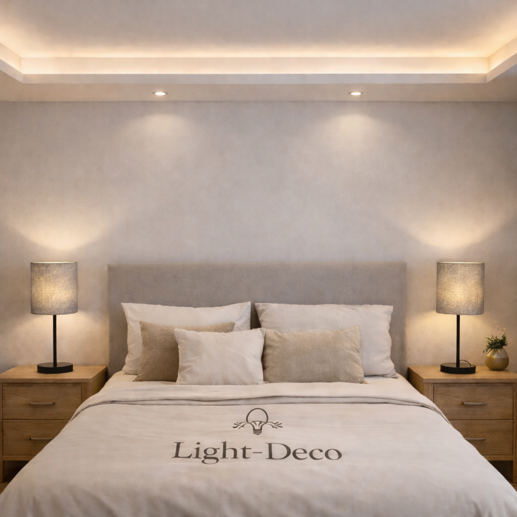 Abat-jour de chevet raphia gris