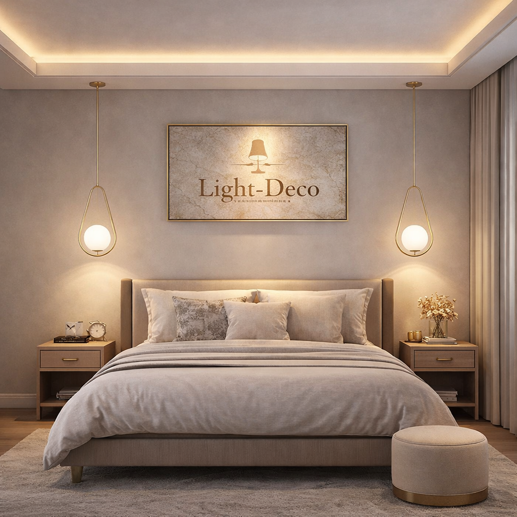 Suspension Ovale dorée avec boule blanche en verre