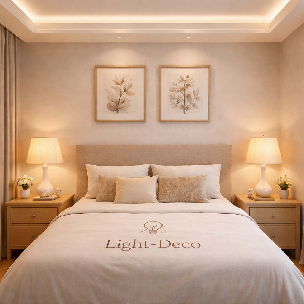 Abat-jour de chevet White au style blanc et raphia