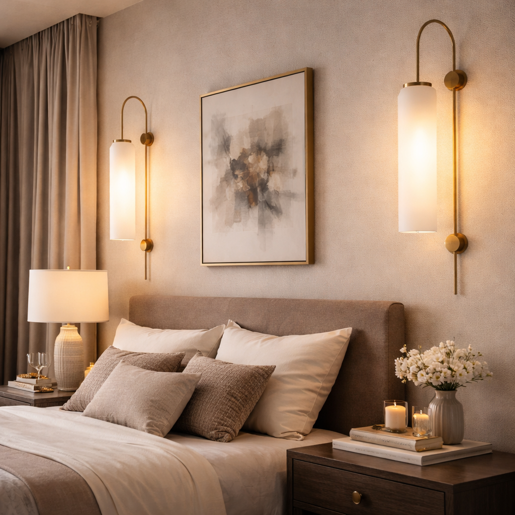 Applique murale Champ en verre Opaque