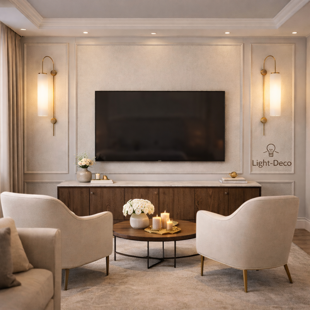 Applique murale Champ en verre Opaque