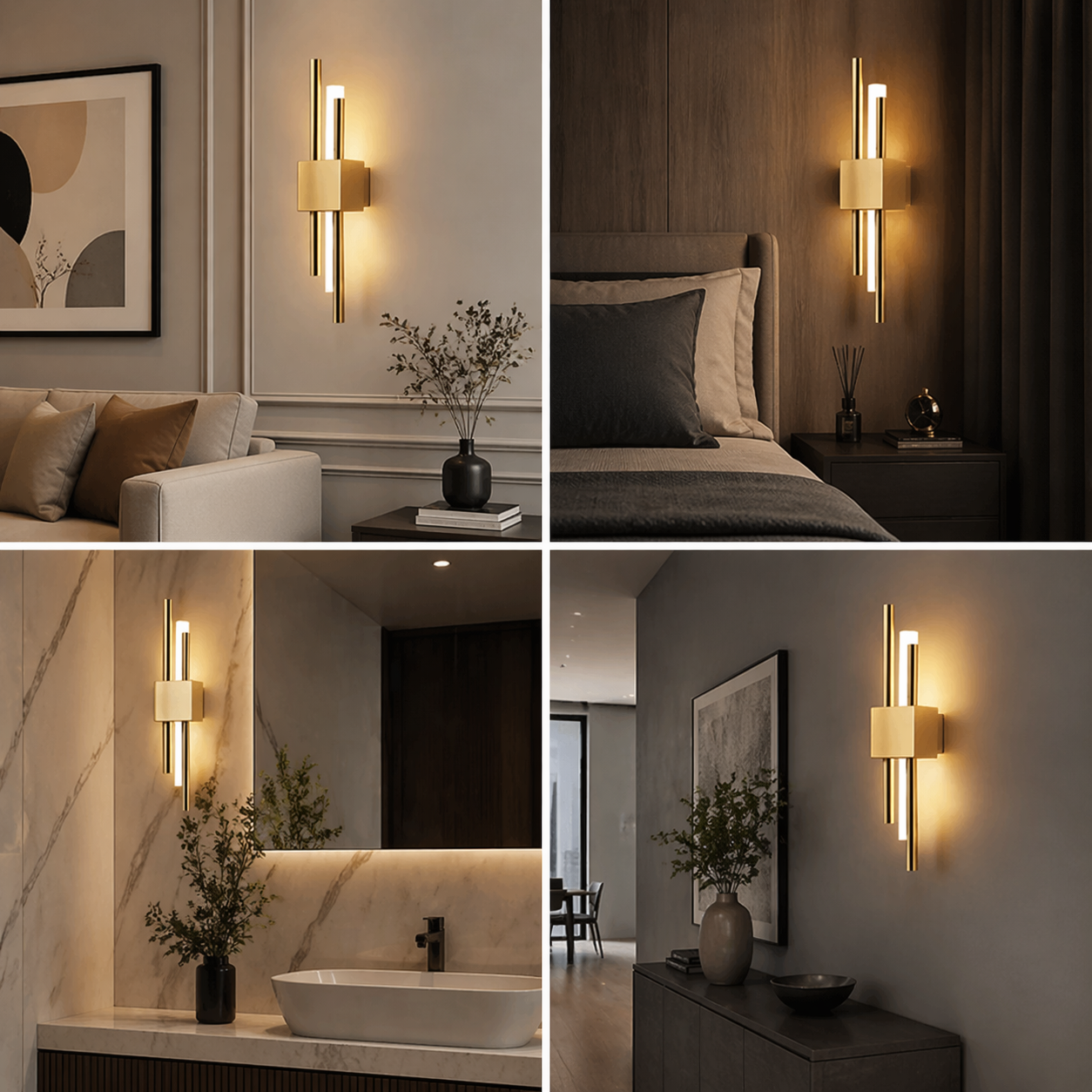 Applique murale moderne pour moulure