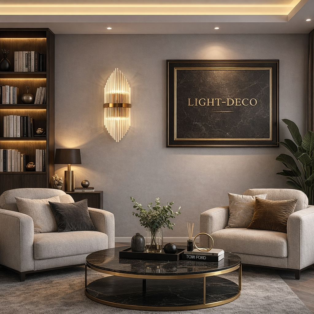 Applique murale Eve en verre cristallin