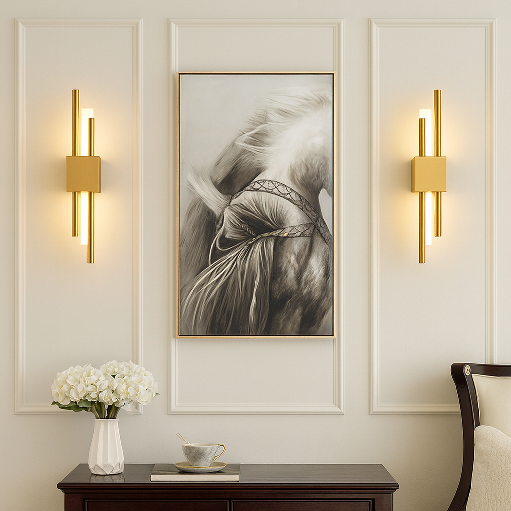 Applique murale moderne pour moulure