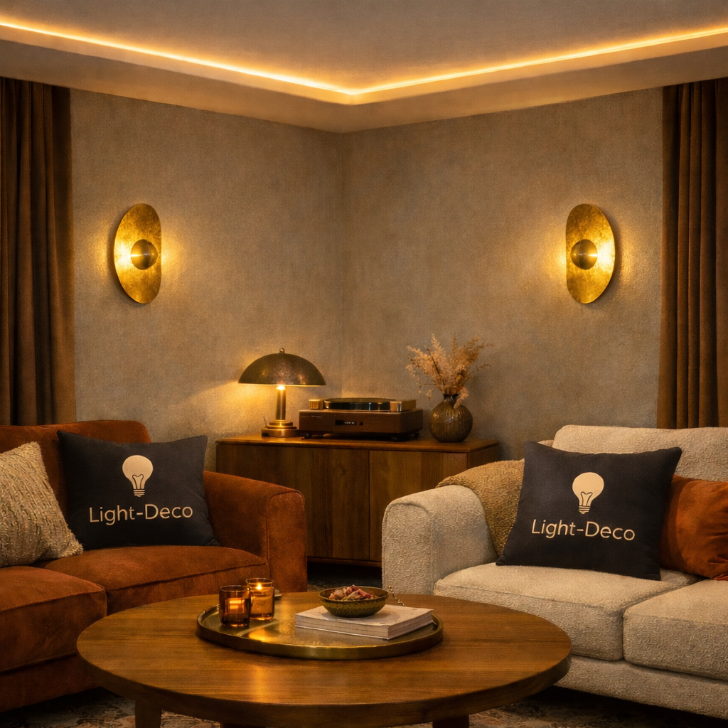 Applique murale Lotus rétro texturée