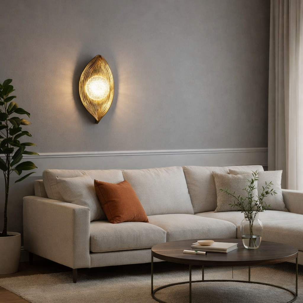 Applique murale Feuille créative