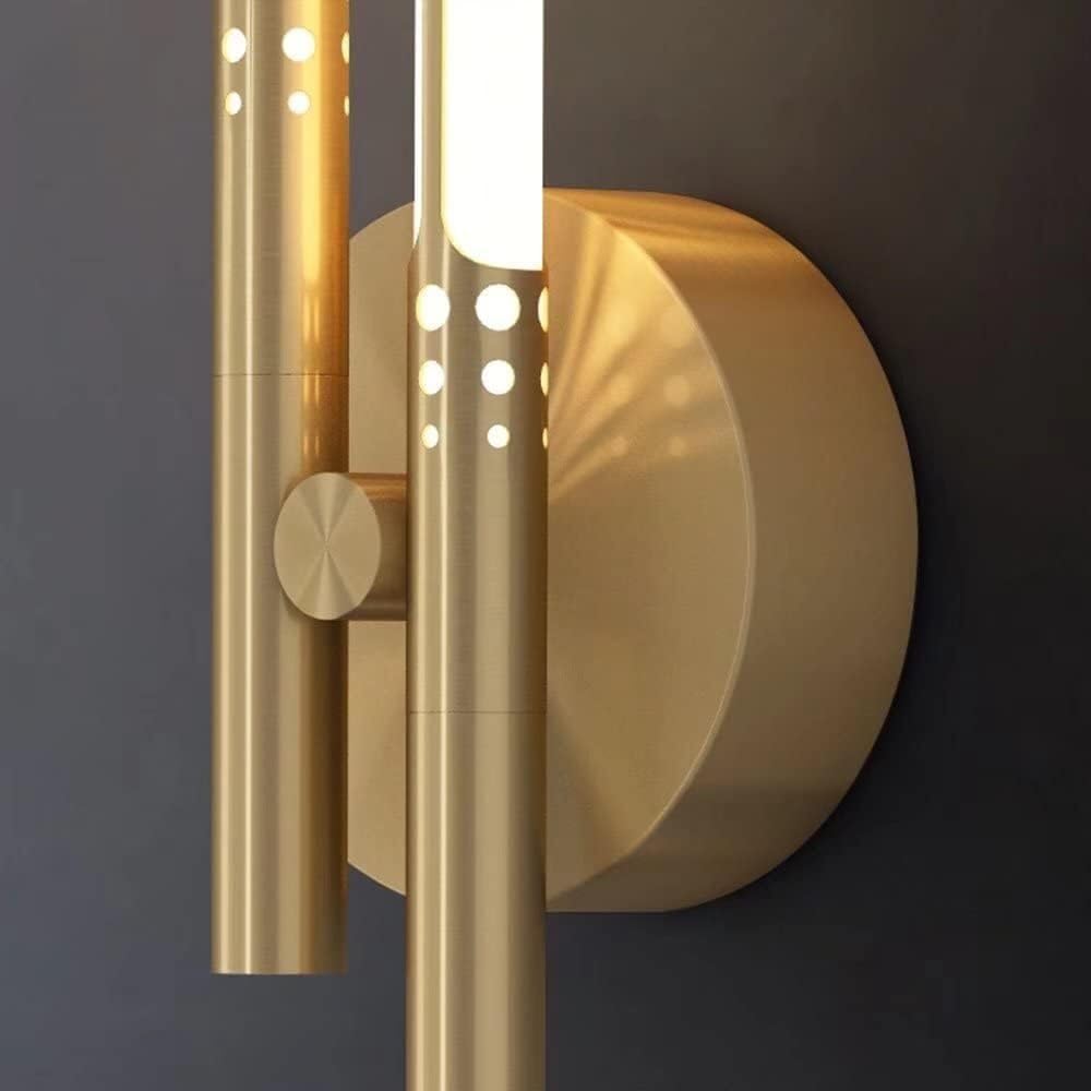 Applique murale Twin's dorée - noire - Light Deco