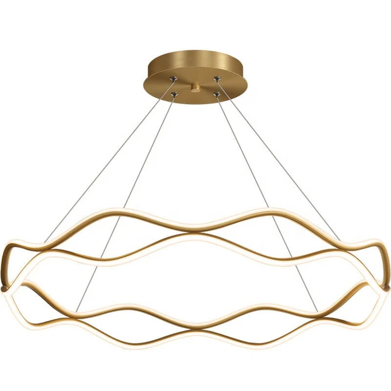 Suspension en dorée pour séjour Kiki à Led - Light Deco