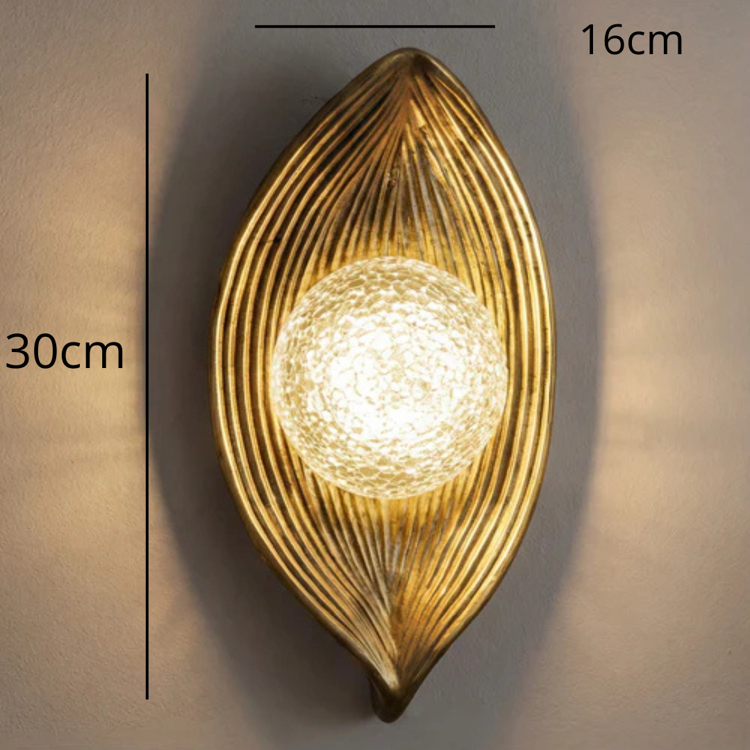 Applique murale Feuille créative