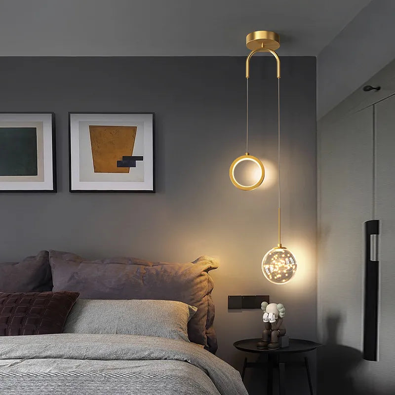 Suspension Moon à guirlande pour chambre