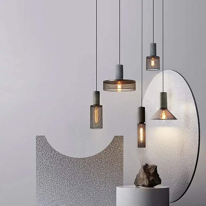 Suspension Nordique en marbre naturel
