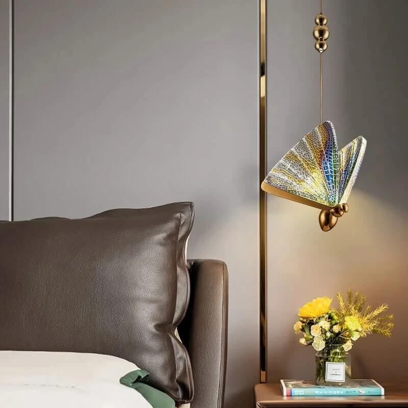 Suspension Papillon Rose Gold pour plafond - Light Deco