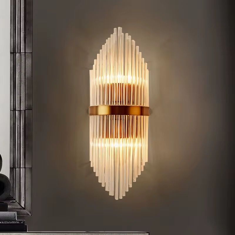 Applique murale Eve en verre cristallin