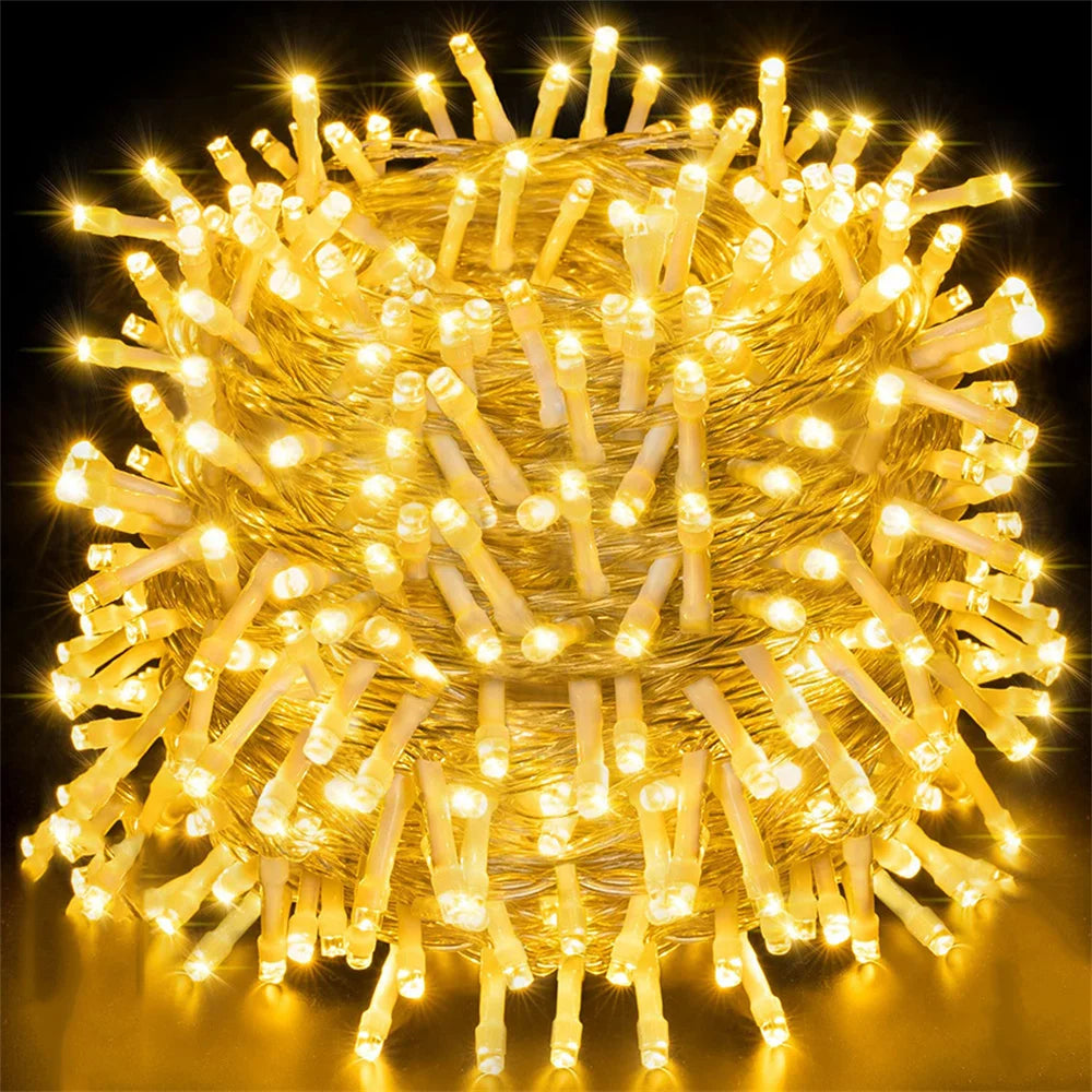 Guirlande Lumineuse 10 mètres extensible 3000k ( lumière jaune ) - Light Deco