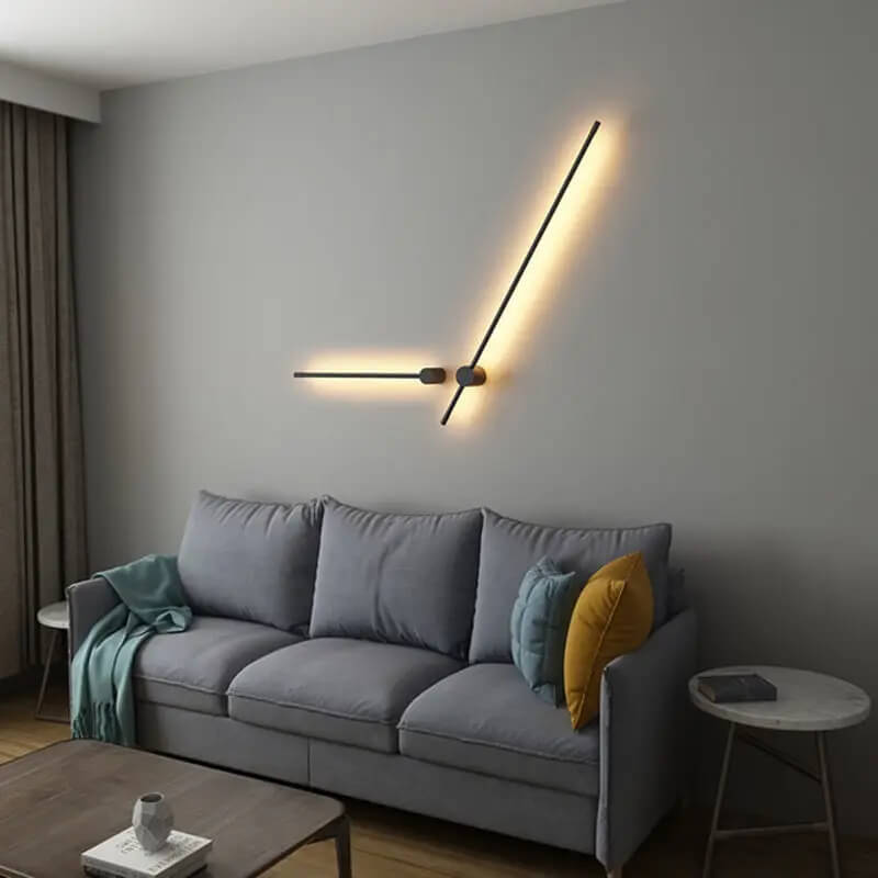 Applique murale LED linéaire en noire - Light Deco