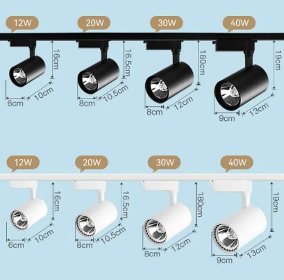 Projecteur sur rail orientable - Light Deco