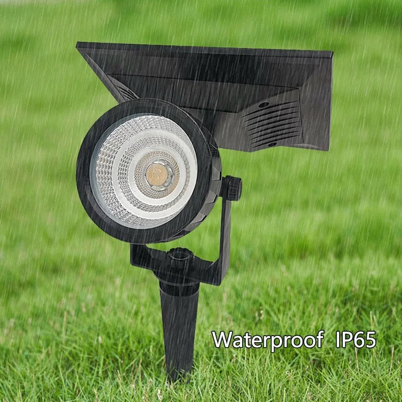 Projecteur spot à piquer solaire pour jardin - Light Deco