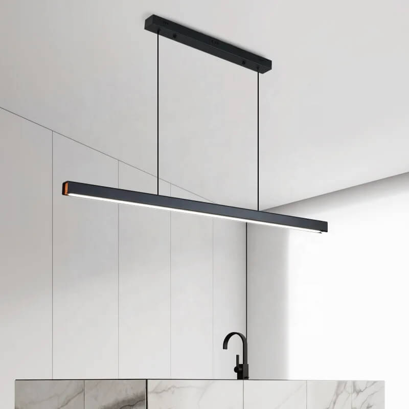 Suspension Industrielle noire pour cuisine - Light Deco