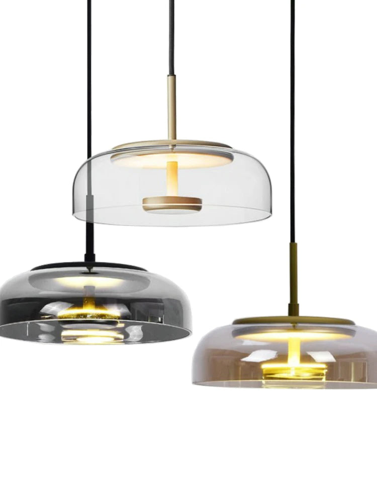 Suspension Gladious transparente pour cuisine - Light Deco